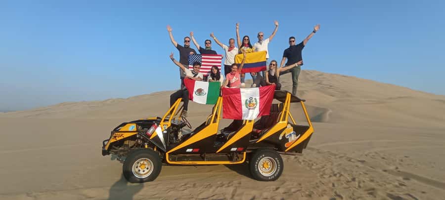 From Lima: Day Trip to Paracas, Ica & Oasis Huacachina - Two hours around the Ballestas Islands