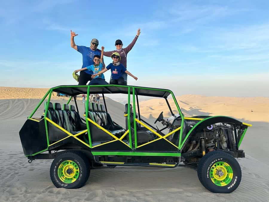 From Lima: Huacachina & Paracas Aventure Tour All Included - From Lima at 5am to the Pacific coast