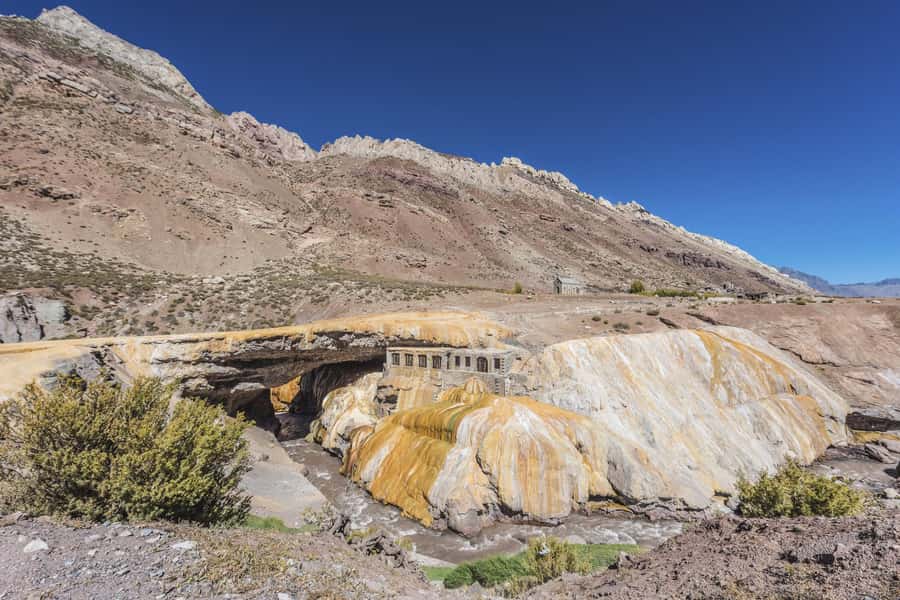 From Mendoza: High Andes Aconcagua Mountain Tour - Las Cuevas and the road toward Chile