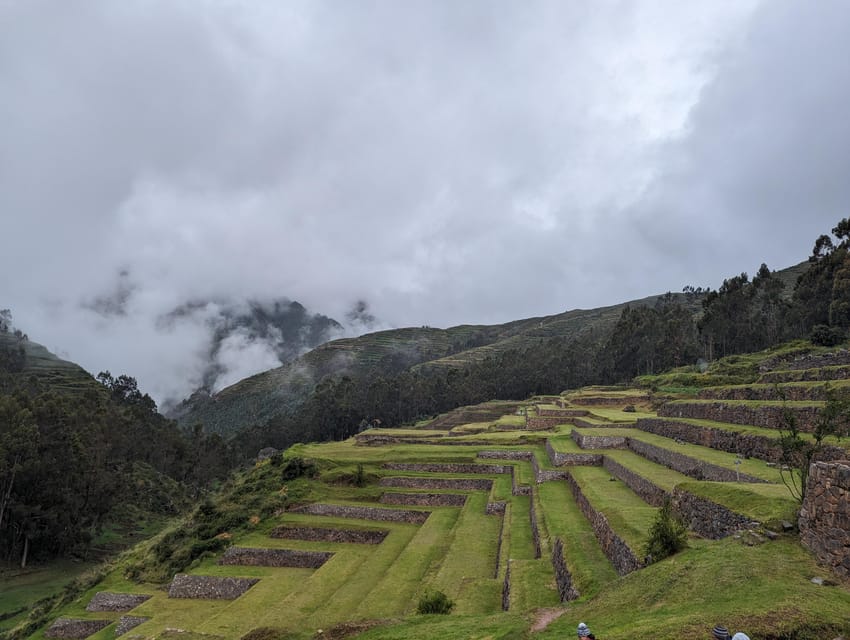 From Ollantaytambo:Moray, Salt Mines, Chinchero end in Cusco - Lunch in Maras breaks up the sightseeing