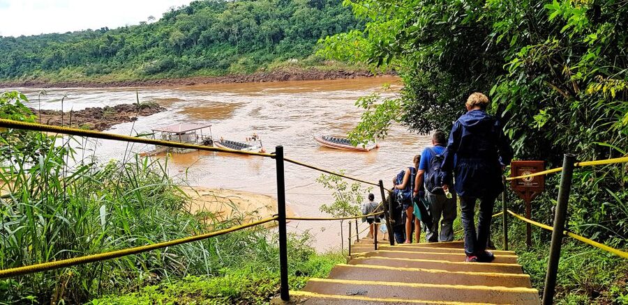 From Puerto Iguazu: Argentinian Iguazu Falls with Boat Ride - Devil’s Throat and the upper view