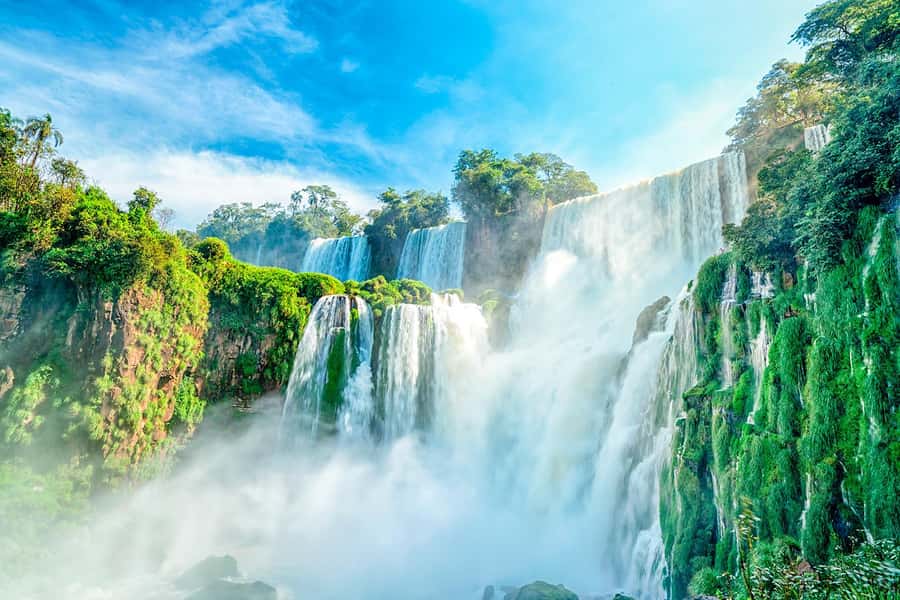 From Puerto Iguazu: Argentinian Iguazu Falls with Ticket - The lower circuit gets you closest to the water