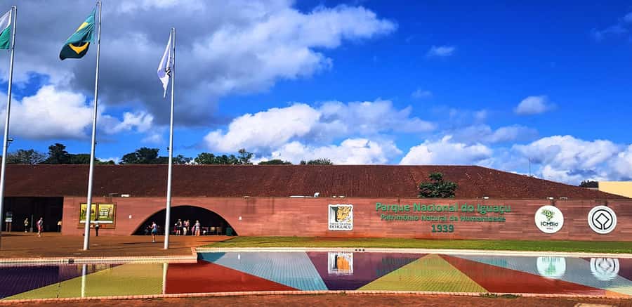 From Puerto Iguazu: Brazilian Falls with Boat Adventure - The 500-meter walk to the river