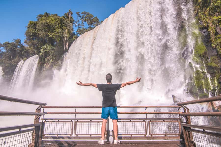 From Puerto Iguazu: Brazilian Side of the Falls with Ticket - Why Brazil gives you the best wide-angle view