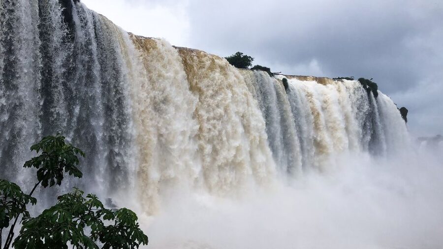 From Puerto Iguazu: Half-Day Brazilian Falls Excursion - English guiding and group communication
