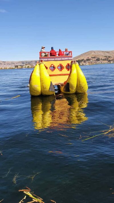From Puno: 3-Hour Uros Floating Islands Tour