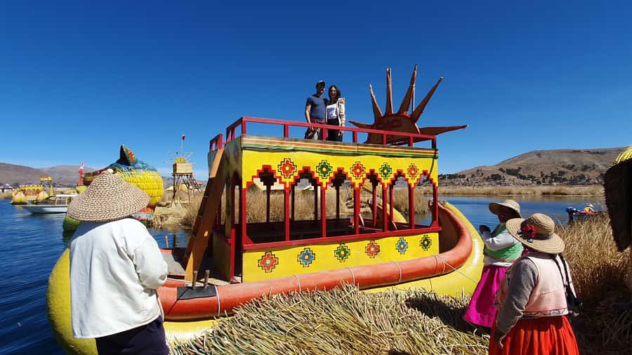 From Puno: 3-Hour Uros Floating Islands Tour - The second island: views, crafts, and the reed boat option