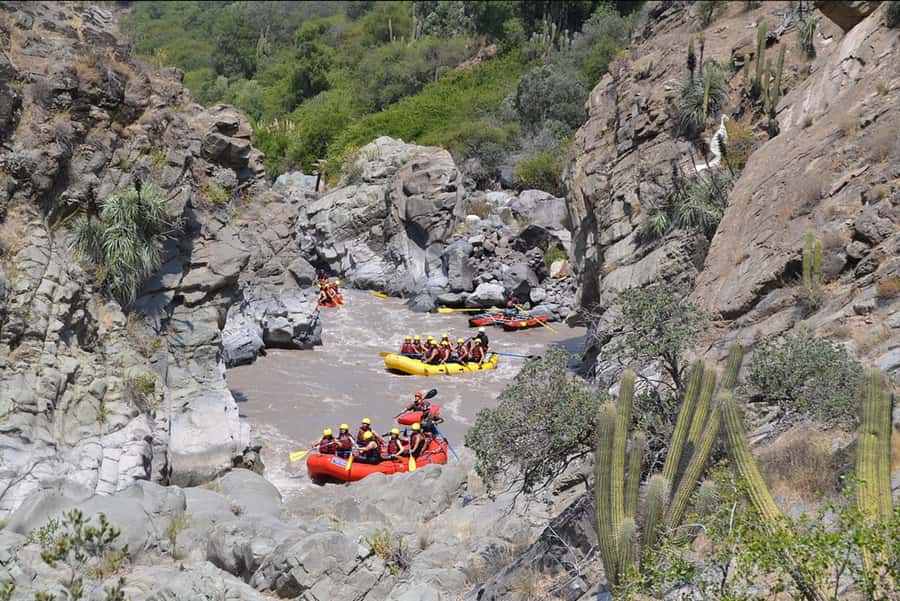 From Santiago: Rafting in the Maipo Canyon - Whitewater beneath the Andes