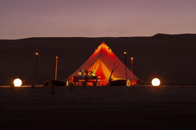 Glamping in Huacachina Desert - Sleeping under the desert sky