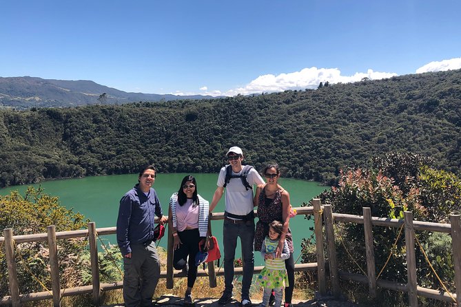 Guatavita Lake - Salt Cathedral - A short stop in Guatavita town