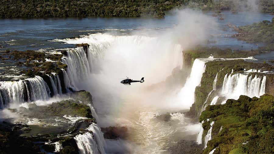Helicopter Ride Over the Iguazu Falls - Admission Ticket - The aircraft and group size