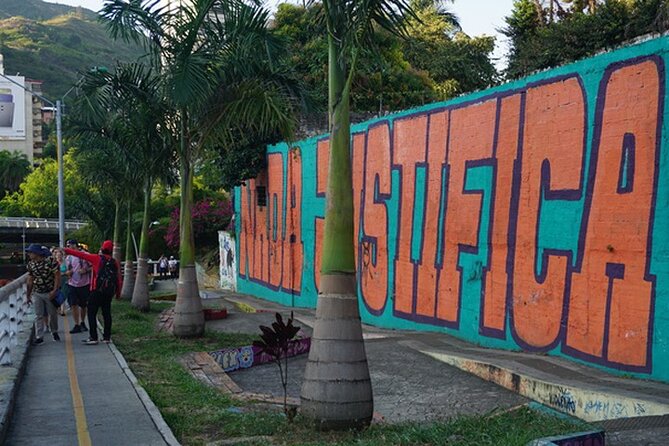 Historical Shared Tour Salsa, Graffiti & Resistance in Cali - The Cali River view at Edificio Boulevard del Río Emcali
