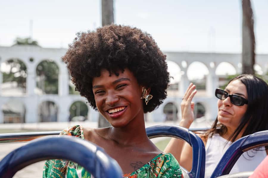 Hop-ON Hop-OFF Sightseeing Bus in Rio de Janeiro - Rio Samba Bus - Traffic can change the whole day