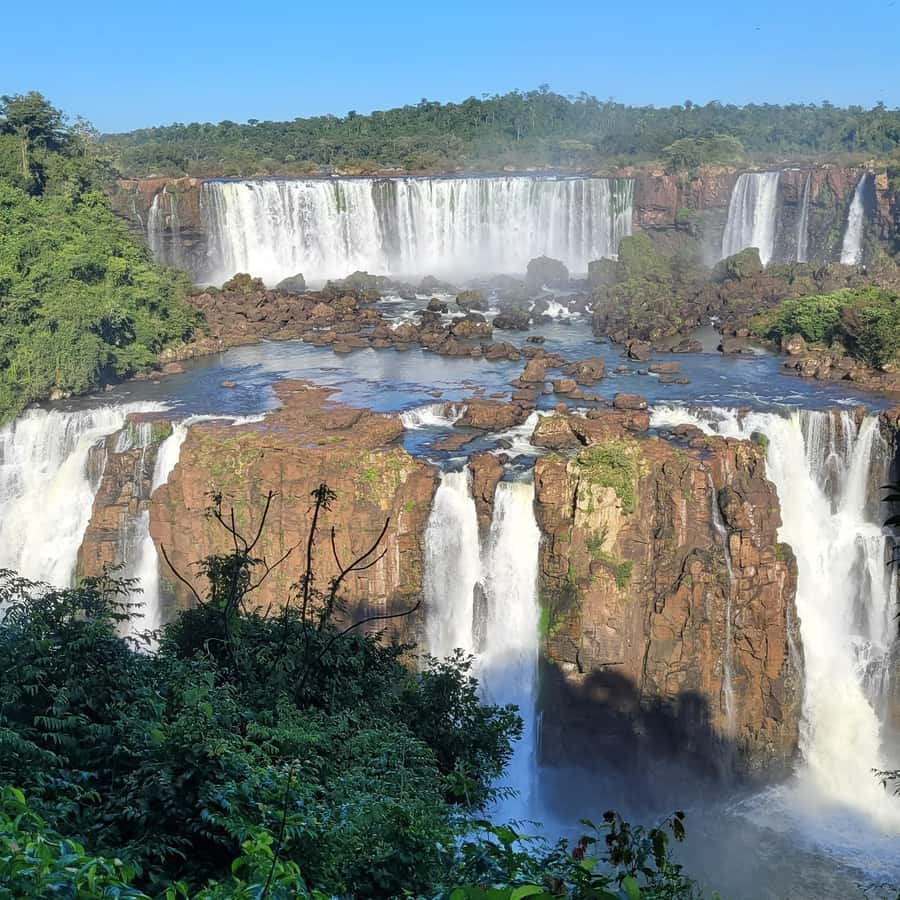 Iguassu Falls: Brazilian Side Private Tour - The main viewpoint by elevator or stairs