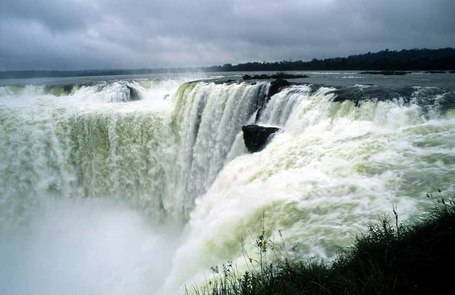 Iguazu Falls Argentinean Side from Puerto Iguazu - The Visitors Center and the park train