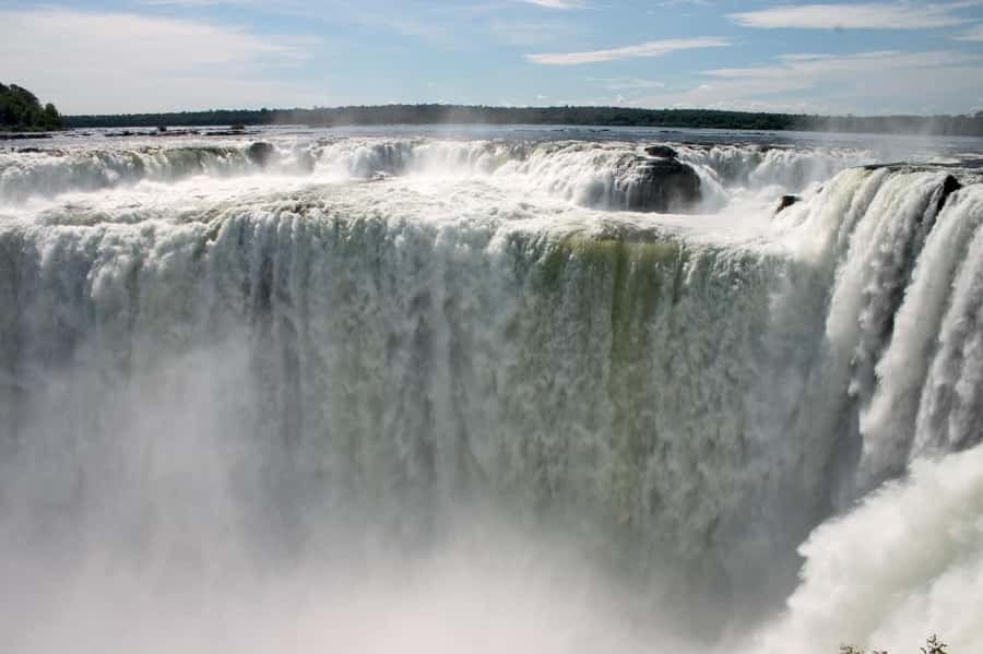 Iguazu Falls Argentinean Side from Puerto Iguazu - The 1,600-meter Lower Path