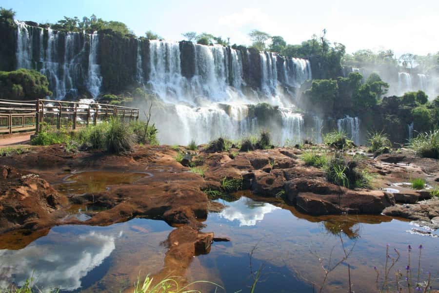 Iguazú Falls: The Natural Wonder of Argentina - The Lower Circuit puts you beside the water