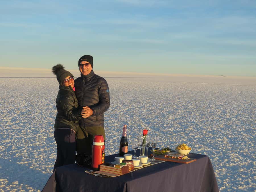 La Paz: Uyuni Salt Flats Tour by Bus - Colchani and the work of salt processing