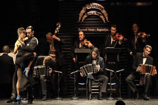 La Ventana Tango Show & Dinner with Optional Classic Bus Ride - What happens at La Ventana in San Telmo