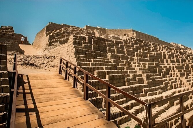 Lima City Tour Plus + Video by Drone - Group - Huaca Pucllana from above