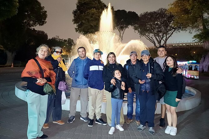 Lima Evening Tour: Magic Water Circuit & Fountain Show - Small groups can change the evening
