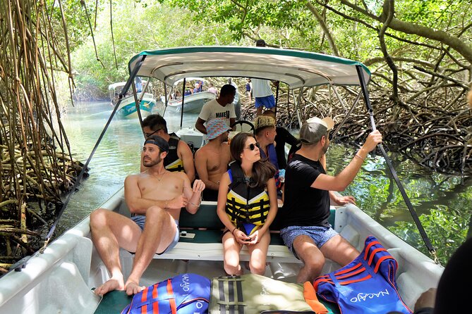 Magical Full-Day Tour Through The Mangroves And The Beach In Isla de Barú - Playa Blanca, sand, and the limits of the beach stop