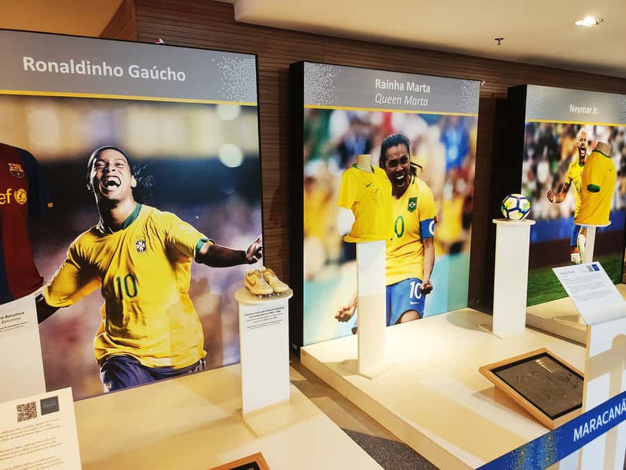 Maracana Stadium - Behind the Scenes Tour - Locker rooms, warm-up room, and the players’ route