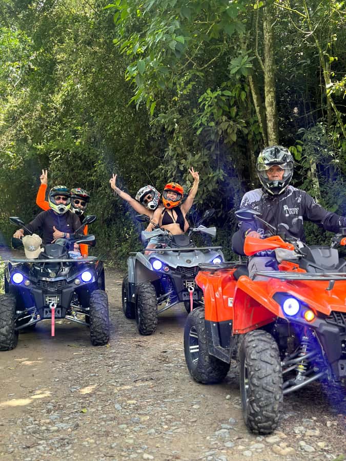 Medellin: Barbosa ATV Guided Tour with Waterfalls and Pools. - Starting with pickup and a safety briefing