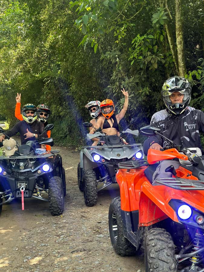 Medellin: Barbosa ATV Guided Tour with Waterfalls and Pools. - What the small group changes