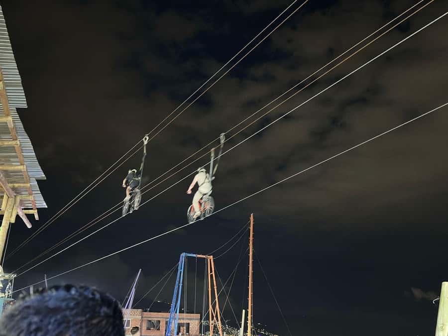Medellín: One Night in El Cielo Viewpoint with activities - City lights, photos, and the included activity