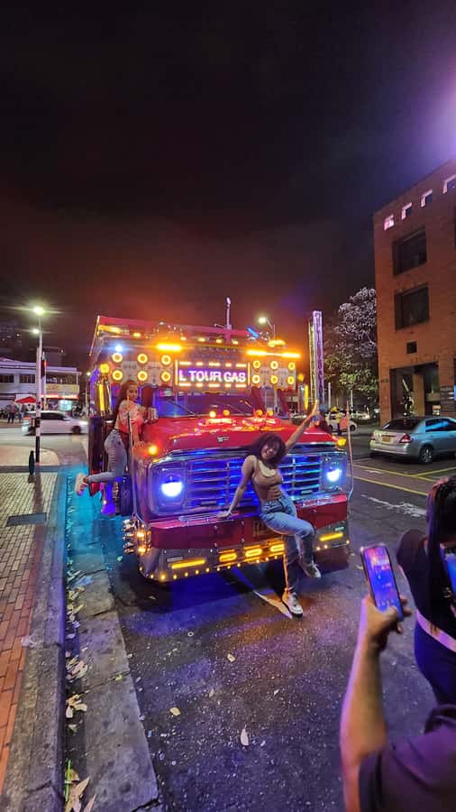 Medellin: Party Bus with DJ & Street Food Tastings - Provenza, where the city turns up the volume