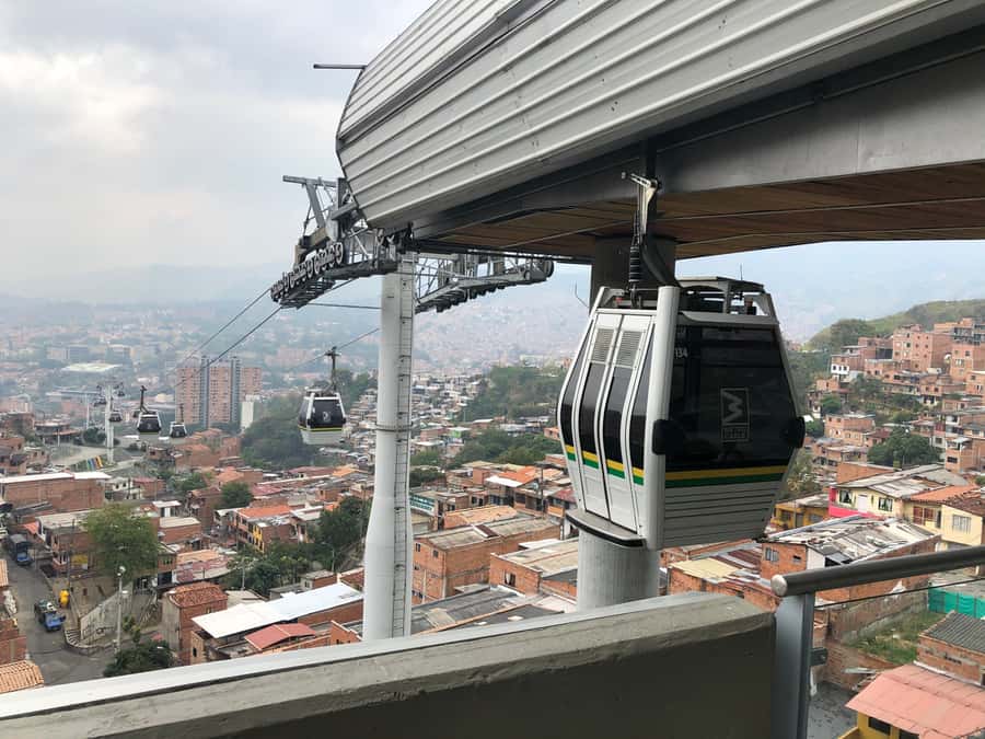 Medellín: Private Comuna 13 Street Art Tour - The outdoor escalators and the view from above