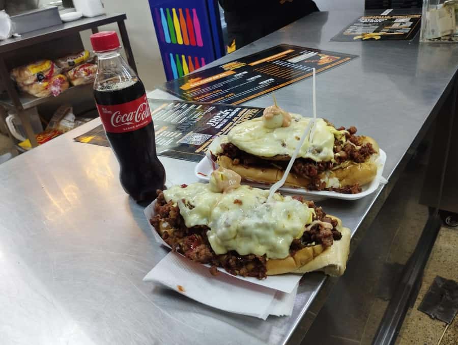 Medellin: tasting Street Food with Rooftops of El Poblado - Empanaditas El Poblado and the art of small portions