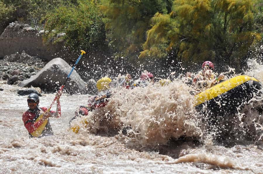 Mendoza: 12-KM River Rafting Tour in the Andes - Safety briefing, wetsuit, and paddle practice