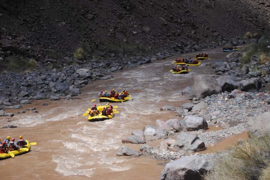 Mendoza: River Rafting & Canopy in the Andes Mountain Range - The Mendoza River Is the Main Attraction