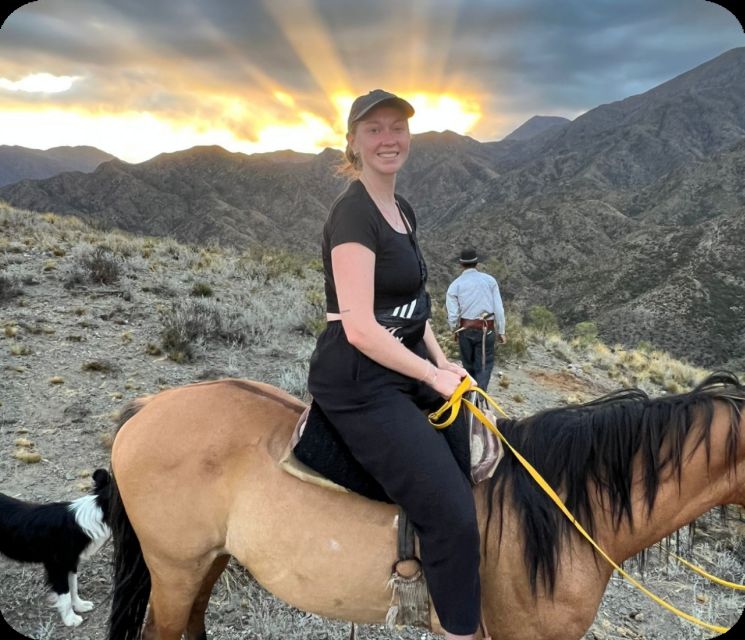 Mendoza: Sunset Horse Back Riding in the Mountains and BBQ - Returning to the ranch for an asado