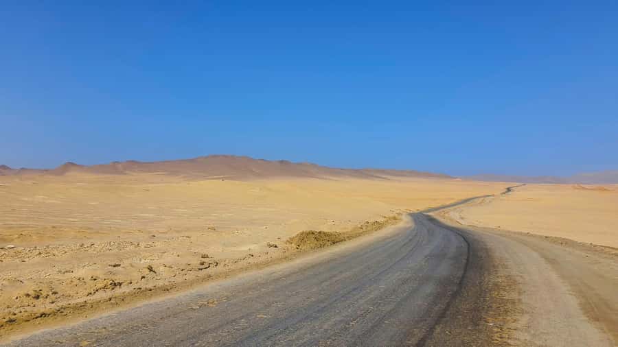 Mini Buggy GO KART in Paracas National Reserve - The upper viewpoint for wide desert and ocean views