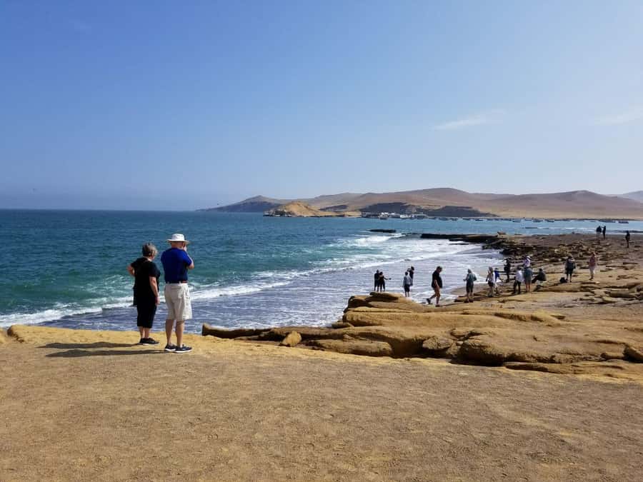 Paracas:Private Tours Paracas National Reserve all inclusive - Playa Roja: the most memorable photo stop