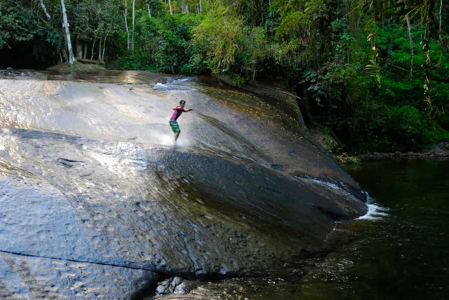 Paraty: Jungle Waterfalls and Cachaça Distillery Jeep Tour - Poço do Tarzan for a clear-water swim