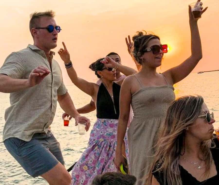 Party Boat in Cartagena Bay with NightClub Ticket - Two hours of music, drinks, and city views