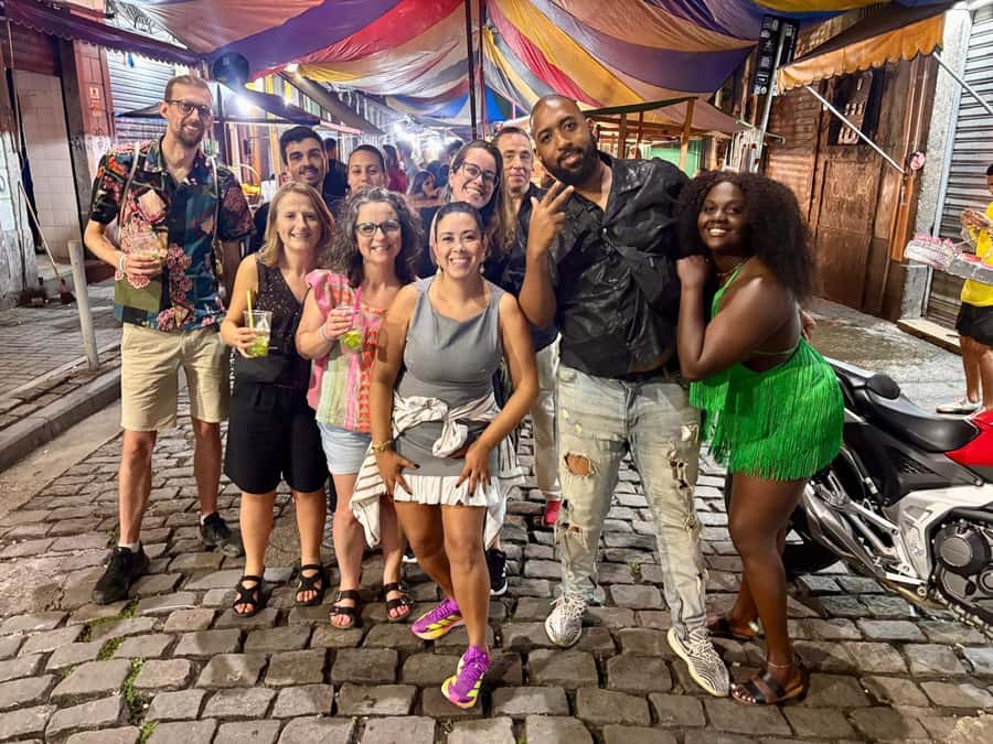 Pedra do Sal: Live Samba Night with Local Guide & Drink - How long the night really feels