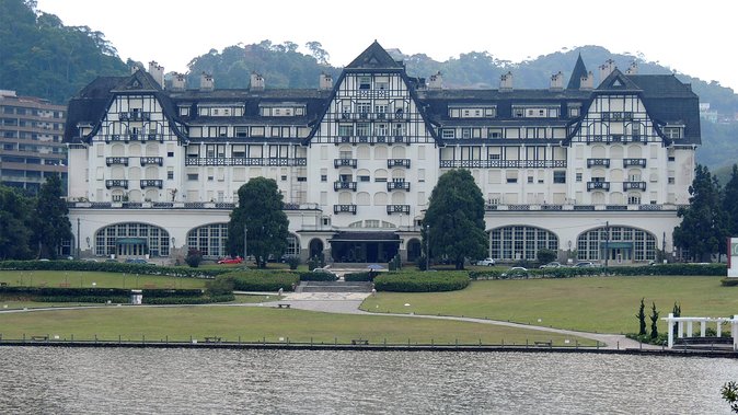 Petrópolis Day Trip from Rio de Janeiro including Imperial Museum and Crystal Palace - Quitandinha Palace makes a quick first photo stop