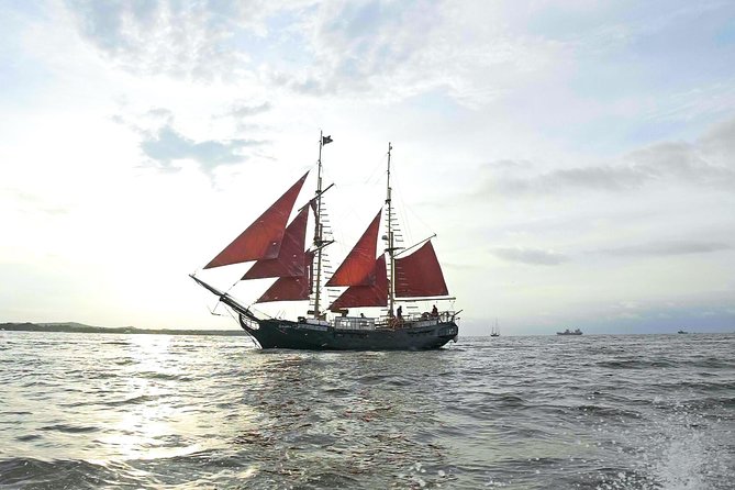 Premium Pirate Beach Adventure, Open sea Rope Swing, Drinks+Lunch - A five-minute walk to the beach