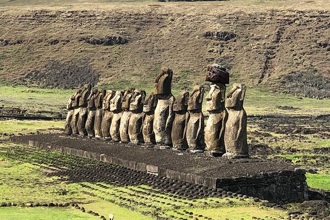 Private Full-Day Easter Island Highlights South and East - Ahu Akahanga and fallen moai