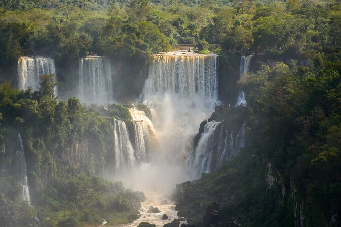 Private transport with guide to the Falls on the Argentinean side. - Crossing from Brazil into Argentina