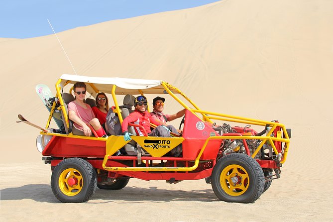 Professional Sandboard & Sandski Tour in Ica, Peru - Sandboarding and sandskiing on the higher dunes