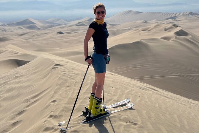 Professional Sandboarding and Sandskiing Tour, Ica, Peru - The 2:45pm meeting and equipment test
