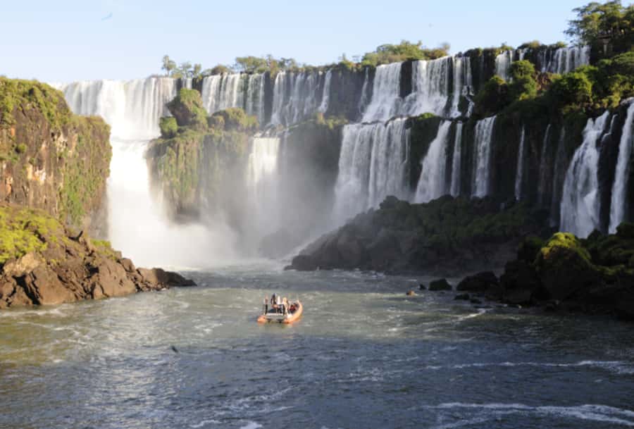 Puerto Iguazu: Argentine Falls & Great Adventure Boat - The open-air truck through the jungle