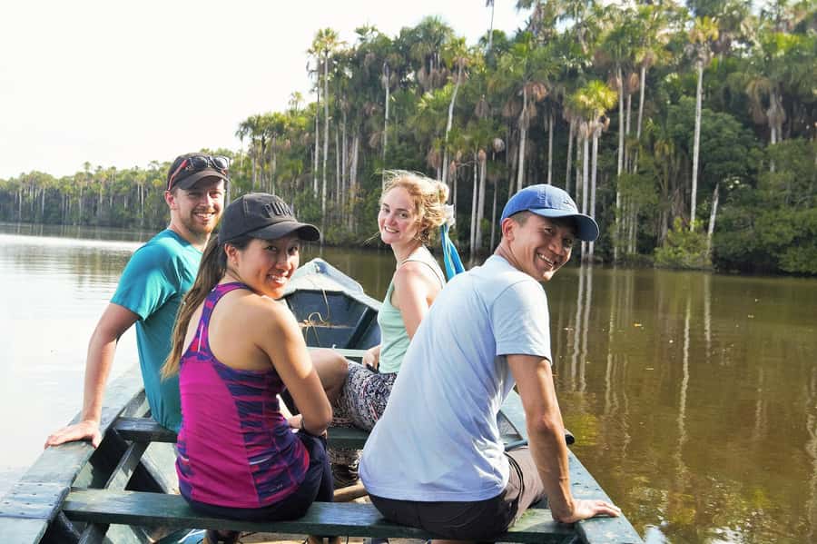 Puerto Maldonado: Sandoval Lake 4-Day, 3-Night Guided Tour - Day two, the 3-kilometer walk to Sandoval Lake
