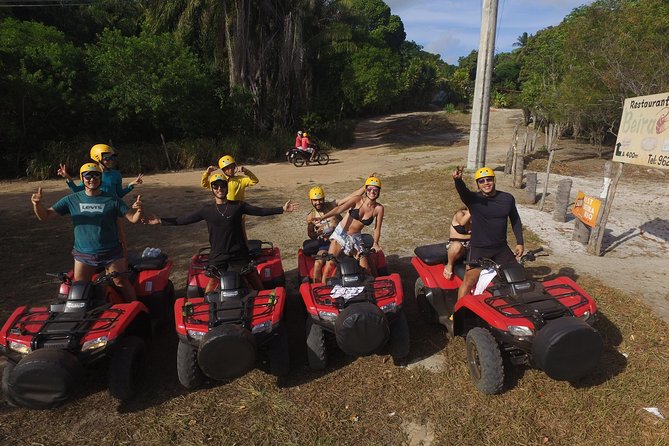 Quadricycle Private Tour Sapiranga - Praia do Forte by Emytour - The Pojuca River stop